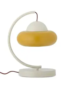 Пузырчатая изогнутая настольная лампа BLOOMINGVILLE, белый