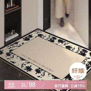 Xinglianxin Ковер 100×140 см для входной двери, не скользящий, износостойкий, моющийся, устойчивый к загрязнениям, с начесом, Van Gogh Garden