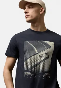 Футболка с принтом Street One Men, Blau