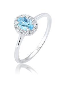 Elli Женское кольцо синего цвета