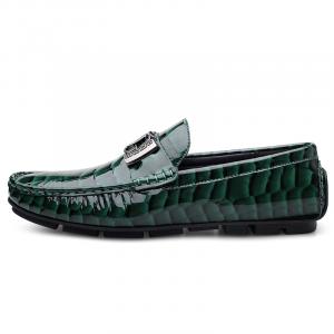 Qiandongmeili Мужские повседневные туфли зелёные, цвет Green