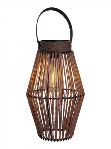 Näve Светодиодный солнечный светильник "Корбиниан" коричневого цвета - (В)30 x Ø 18 см