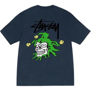 Футболка SS25 JOKER TEE Unisex Stussy, синий