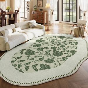 Budis Ковер 200x300 см для гостиной/спальни, нестандартной формы, моющийся, грязеотталкивающий, waterproof, в винтажном стиле, eco-friendly