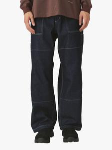 Прямые джинсы Takibi свободного кроя Snow Peak, Indigo