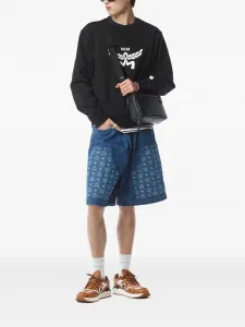 Маленькая каркасная сумка Diamond Visetos Mcm, черный