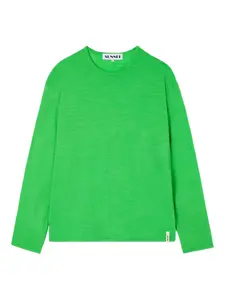 Футболка с длинными рукавами Sunnei, зеленый
