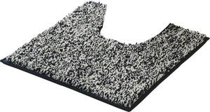 Коврик для ванной WC-Umrandung REDBEST 207206, 50x2x50 см цвет schwarz-grau