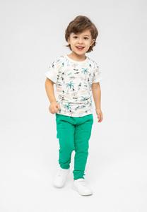 Футболка с принтом 3 PACK MINOTI, цвет white teal orange