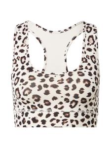 Спортивный бюстгальтер-бралетт Hey Honey Leo, коричневый/капучино