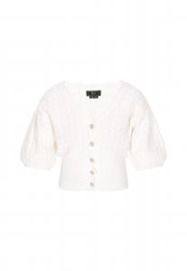 Faina Кардиган из трикотажа в цвете off white