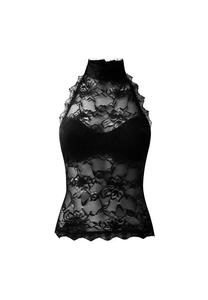 OW Collection Топ 'Selah' в черном цвете