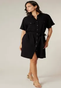 Оригинальное платье-рубашка «адиссия» Deeluxe, Schwarz