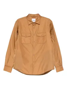 Рубашка с застёжкой-кнопкой на кармане Aspesi, бежевый