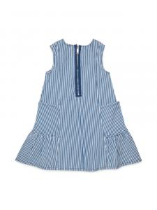 MAX&Co. Детское полосатое платье MAX&Co. Kids, белый