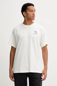 Футболка Supper Club Tee из хлопка Adidas Originals, бежевый