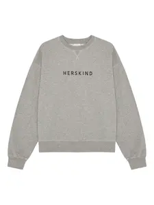 Толстовка Lizzete с вышивкой HERSKIND, серый