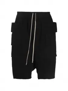 Шорты с кулиской и множеством карманов Rick Owens Drkshdw, черный