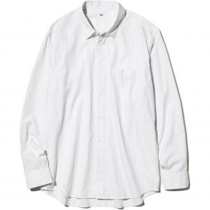 Uniqlo Рубашки унисекс, цвет слоновой кости, умеренный оттенок