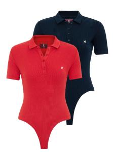 Боди-рубашка Williot Esperanza, цвет Ultramarine blue/Red