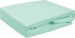 Простыня на резинке, махровая, 60х120 см, цвет морской волны Darymex