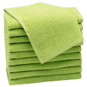 Гостевое полотенце Zollner 00000086 10er-Set, зеленый