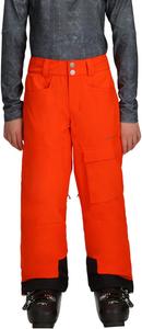 Брюки Obermeyer Parker для мальчиков, утепленные и водонепроницаемые, с вентиляцией на бедрах и системой удлиненного ношения, Orange High Kick