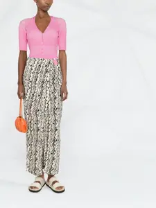 Боди Le Body Yauco с воротником поло JACQUEMUS, розовый