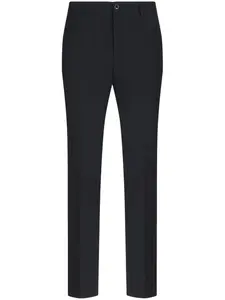 Брюки строгого кроя со складками ETRO, синий