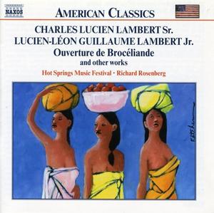 CD диск Lambert / Hot Springs Music Festival / Rosenberg: Ouverture de Broceliande & Other Works