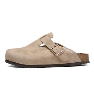 PAIBLOKS Тихие нескользящие износостойкие закрытые тапочки унисекс - верблюжий, цвет Camel