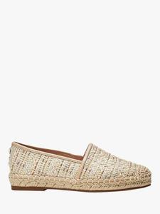 Helio Raffia эспадрильи-сандалии Moda in Pelle, Neutral/Metallic