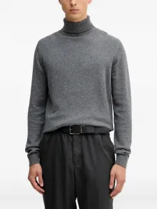 Свитер с высоким воротником Karl Lagerfeld, серый