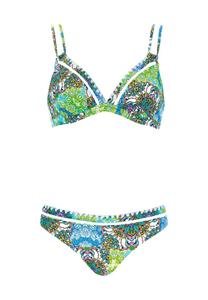 Треугольная окантовка бикини Opera, мультиколор
