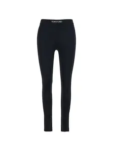 Леггинсы с поясом с логотипом Tom Ford, черный