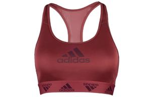 Женское спортивное бельё тёмного красно-фиолетового цвета Adidas