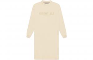 Детское платье-футболка с длинным рукавом canary Fear Of God Essentials, желтый