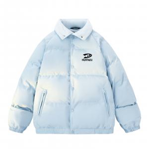 Пуховик Unisex Lapel Moderate Padded Puffer Jacket HUANQIU, sky синий
