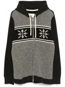 Толстовка MAN Junya Watanabe вязки интарсия Junya Watanabe Man, черный