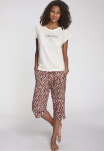 Футболка Vivance Print T-shirt, Weiß/White