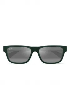Солнцезащитные очки MJ0628S в квадратной оправе Maui Jim, черный