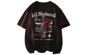 Футболка унисекс La'T.Weekend, Хаки