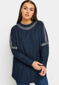 Джемпер Yours Clothing, темно-синий