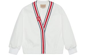 Детский свитер Gucci, серый/белый