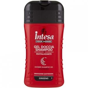 Pour Homme Ginseng Ежедневный увлажняющий гель-шампунь для душа 250 мл, Intesa