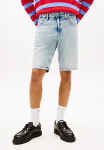 Джинсовые шорты scanton, выцветшие, узкие, джинсовые шорты Tommy Jeans, Denim Light