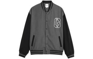 Бейсбольная майка Unisex GAP, серо-черная