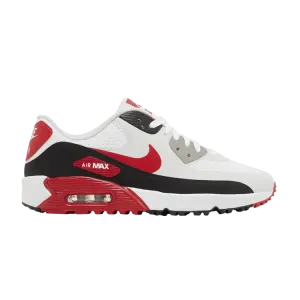 Бутсы Nike Air Max 90 Golf 'University Red', белый