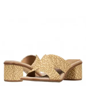 Женские сандалии-мюли Ohara на среднем каблуке Donald Pliner