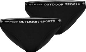 Трусы Normani Outdoor Sports 2er Pack Damen Merino „Mildura“, черный